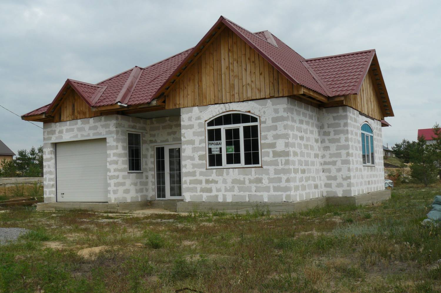 Недостроенный дом в Лискинском районе